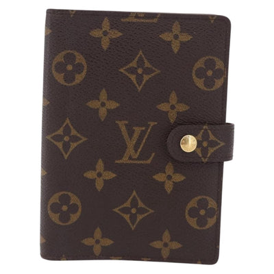LOUIS VUITTON Monogram Agenda PM Day Planner Cover R20005 LV Auth 204086 - 0