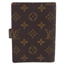 LOUIS VUITTON Monogram Agenda PM Day Planner Cover R20005 LV Auth 204086-3