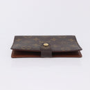 LOUIS VUITTON Monogram Agenda PM Day Planner Cover R20005 LV Auth 204086-4