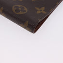 LOUIS VUITTON Monogram Agenda PM Day Planner Cover R20005 LV Auth 204086-8
