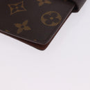 LOUIS VUITTON Monogram Agenda PM Day Planner Cover R20005 LV Auth 204086-9
