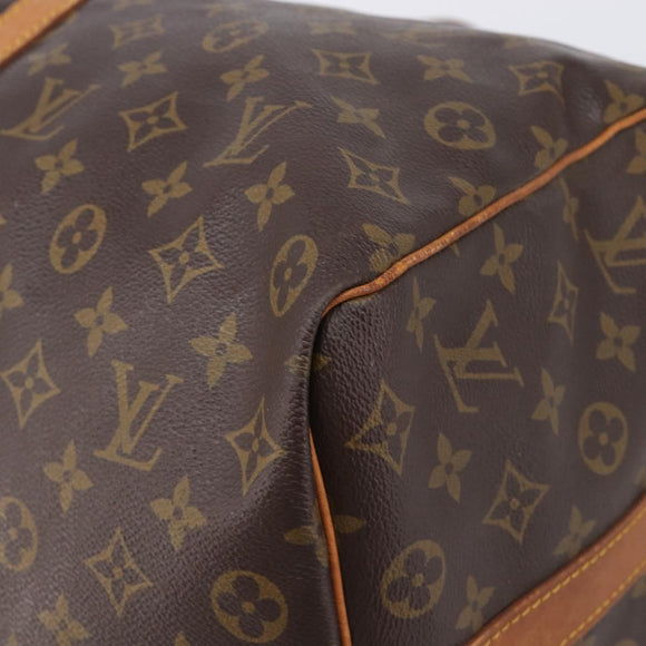 LOUIS VUITTON Monogram Keepall Bandouliere 50 Boston Bag M41416 LV Auth 204089
