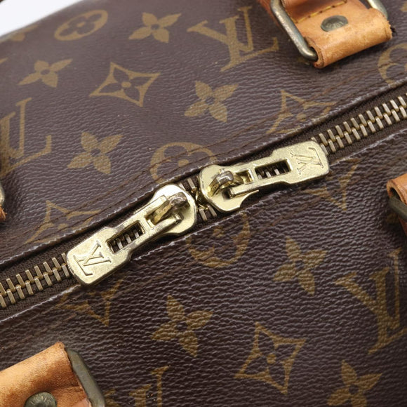 LOUIS VUITTON Monogram Keepall Bandouliere 50 Boston Bag M41416 LV Auth 204089