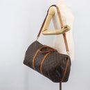 LOUIS VUITTON Monogram Keepall Bandouliere 50 Boston Bag M41416 LV Auth 204089-26