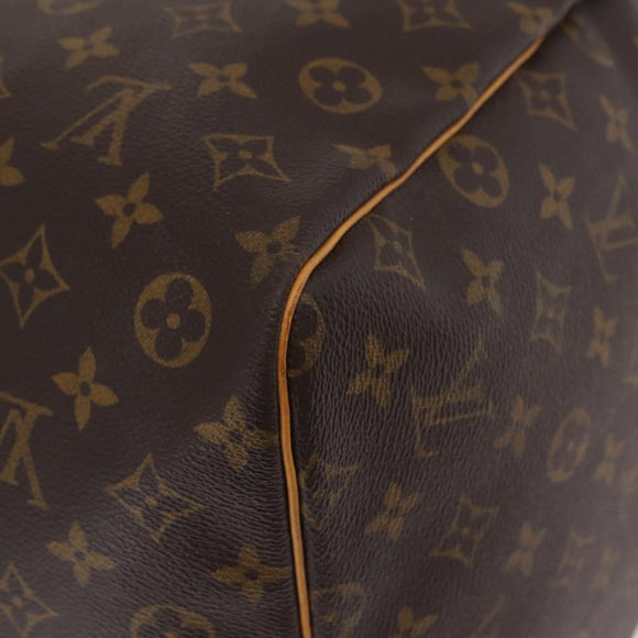 LOUIS VUITTON Monogram Keepall 60 Boston Bag M41422 LV Auth 204091V
