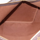 LOUIS VUITTON Monogram Keepall 60 Boston Bag M41422 LV Auth 204091V-20
