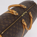 LOUIS VUITTON Monogram Keepall 60 Boston Bag M41422 LV Auth 204091V-6