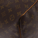 LOUIS VUITTON Monogram Keepall 60 Boston Bag M41422 LV Auth 204092V-15