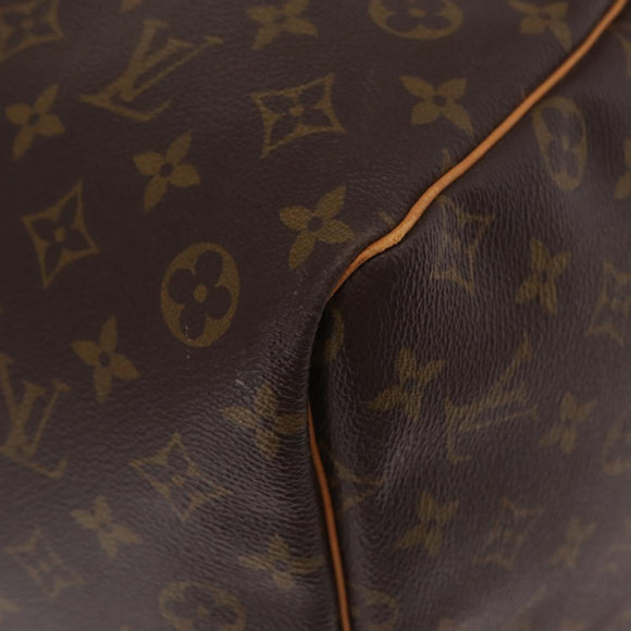 LOUIS VUITTON Monogram Keepall 60 Boston Bag M41422 LV Auth 204092V