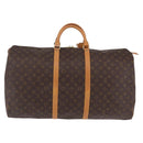 LOUIS VUITTON Monogram Keepall 60 Boston Bag M41422 LV Auth 204092V-2