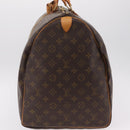 LOUIS VUITTON Monogram Keepall 60 Boston Bag M41422 LV Auth 204092V-3