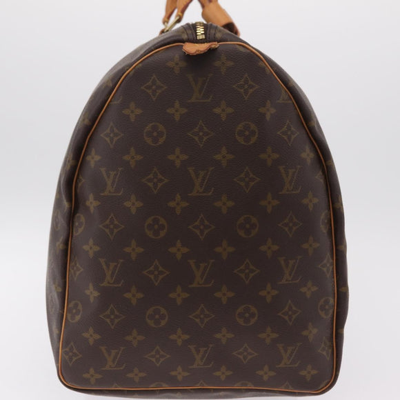 LOUIS VUITTON Monogram Keepall 60 Boston Bag M41422 LV Auth 204092V