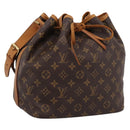 LOUIS VUITTON Monogram Petit Noe Shoulder Bag M42226 LV Auth 204097V-1