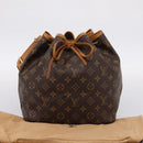 LOUIS VUITTON Monogram Petit Noe Shoulder Bag M42226 LV Auth 204097V-20