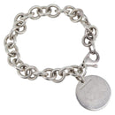 TIFFANY&Co. Bracelet Ag925 Silver Auth 204108V-1