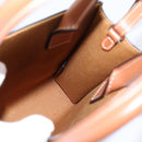 CELINE Triomphe Canvas Mini Vertical Cabas Hand Bag PVC 2way Black Auth 204112M-21