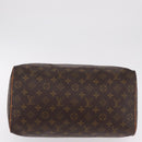 LOUIS VUITTON Monogram Speedy 35 Hand Bag M41524 LV Auth 204115V-5