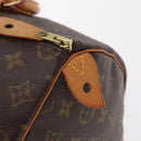 LOUIS VUITTON Monogram Speedy 35 Hand Bag M41524 LV Auth 204115V-21
