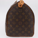 LOUIS VUITTON Monogram Speedy 35 Hand Bag M41524 LV Auth 204115V-3