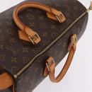 LOUIS VUITTON Monogram Speedy 35 Hand Bag M41524 LV Auth 204115V-6