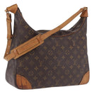 LOUIS VUITTON Monogram Boulogne 35 Shoulder Bag M51260 LV Auth 204116-1