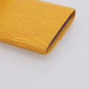 LOUIS VUITTON Epi Pochette Porte Monnaie Credit Wallet M63579 LV Auth 204118V-15