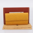 LOUIS VUITTON Epi Pochette Porte Monnaie Credit Wallet M63579 LV Auth 204118V-12