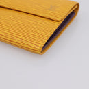 LOUIS VUITTON Epi Pochette Porte Monnaie Credit Wallet M63579 LV Auth 204118V-7