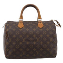 LOUIS VUITTON Monogram Speedy 30 Hand Bag M41526 LV Auth 204119-13