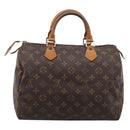 LOUIS VUITTON Monogram Speedy 30 Hand Bag M41526 LV Auth 204119-2