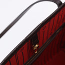 LOUIS VUITTON Damier Ebene Neverfull MM Tote Bag N51105 LV Auth 204128V-25