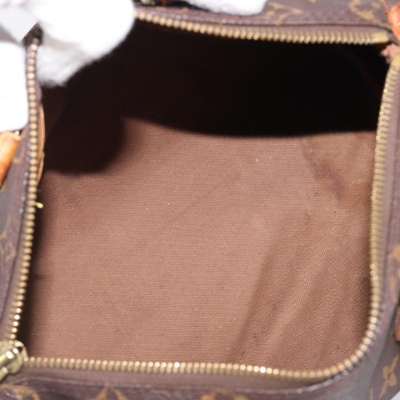 LOUIS VUITTON Monogram Speedy 25 Hand Bag M41528 LV Auth 204134