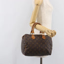 LOUIS VUITTON Monogram Speedy 25 Hand Bag M41528 LV Auth 204134-25