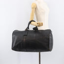 LOUIS VUITTON Epi Keepall 55 Boston Bag Noir Black M42952 LV Auth 204137-26