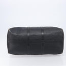 LOUIS VUITTON Epi Keepall 55 Boston Bag Noir Black M42952 LV Auth 204137-5