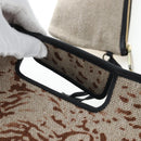 Chloe Hand Bag Canvas Beige Gold Auth 204138A-13