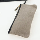 Chloe Hand Bag Canvas Beige Gold Auth 204138A-15