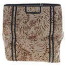 Chloe Hand Bag Canvas Beige Gold Auth 204138A-3