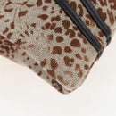 Chloe Hand Bag Canvas Beige Gold Auth 204138A-8