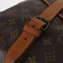 LOUIS VUITTON Monogram Saumur 43 Shoulder Bag M42252 LV Auth 204139-22