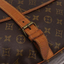 LOUIS VUITTON Monogram Saumur 43 Shoulder Bag M42252 LV Auth 204139-24