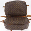 LOUIS VUITTON Monogram Saumur 43 Shoulder Bag M42252 LV Auth 204139-25