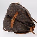 LOUIS VUITTON Monogram Saumur 43 Shoulder Bag M42252 LV Auth 204139-3