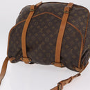 LOUIS VUITTON Monogram Saumur 43 Shoulder Bag M42252 LV Auth 204139-6