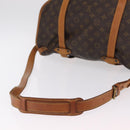 LOUIS VUITTON Monogram Saumur 43 Shoulder Bag M42252 LV Auth 204139-7