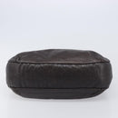 GUCCI GG Canvas Guccissima Shoulder Bag Leather Brown Gold 211933 Auth 204140V-5