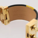 LOUIS VUITTON Vernis Infinity Dot Bracelet Yayoi Kusama Black LV Auth 204141V-10