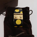 LOUIS VUITTON Vernis Infinity Dot Bracelet Yayoi Kusama Black LV Auth 204141V-12