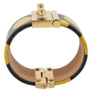 LOUIS VUITTON Vernis Infinity Dot Bracelet Yayoi Kusama Black LV Auth 204141V-3