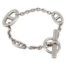 HERMES Farandole ST Bracelet Ag925 Silver Auth 204142M-1